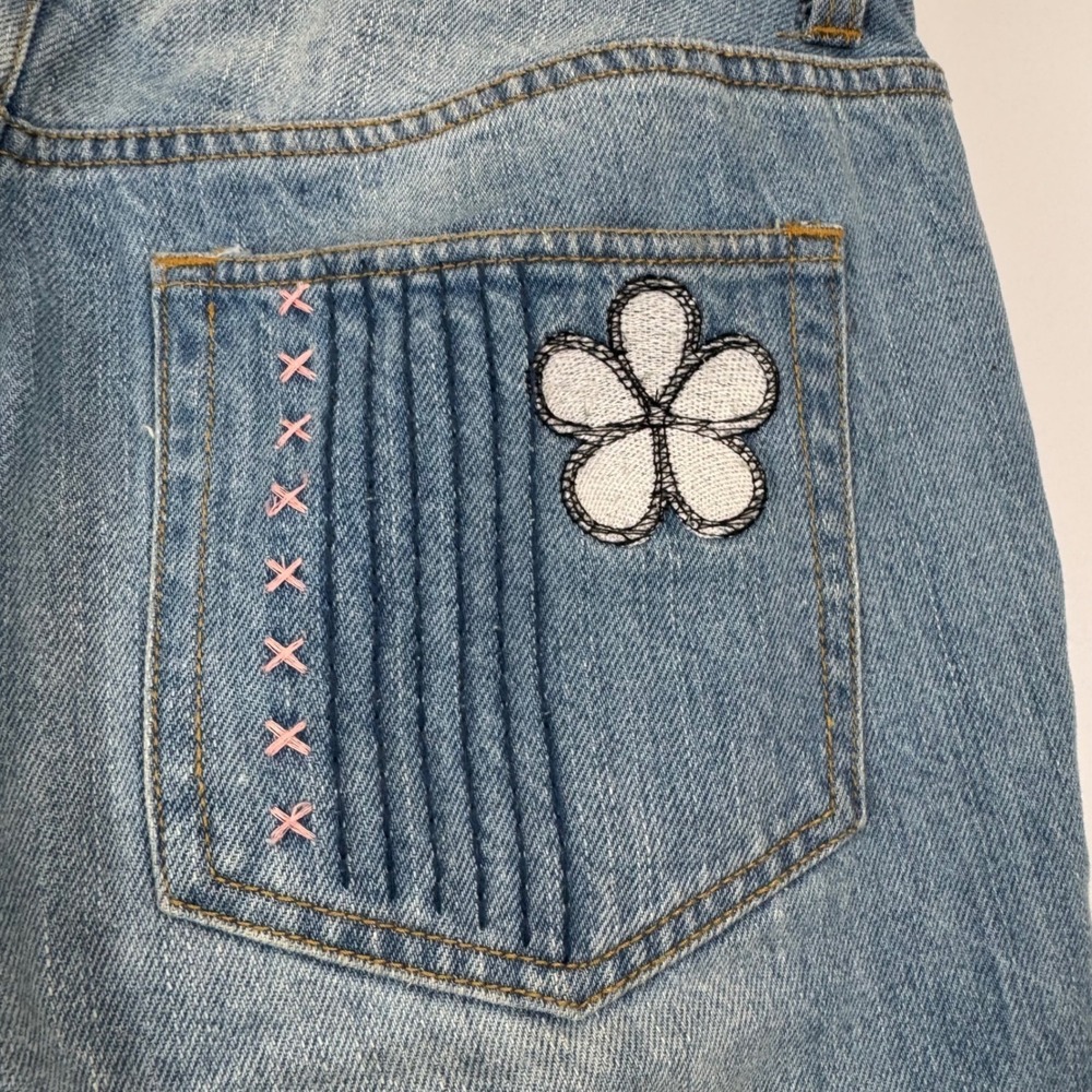BDG Urban Outfitters Patchwork Flare Jeans Boho Y2K Size 29 - Picture 6 of 16